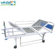 تخت بیمارستانی ساده با دو جک شرکتی - تصویر 2