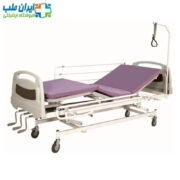 تخت بیمارستانی سه شکن دستی