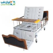 تخت بیمارستانی صندلی شو لگن خور