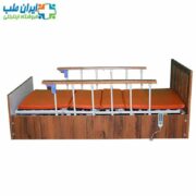 تخت بیمار چوبی