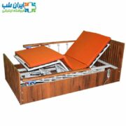 تخت بیمارستانی چوبی
